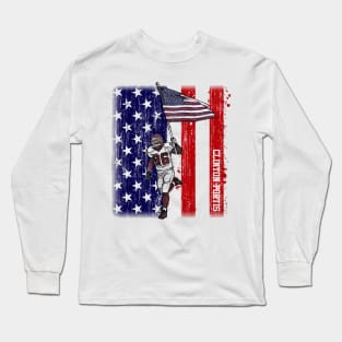 Clinton Portis Washington Sketch American Dream Long Sleeve T-Shirt